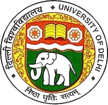 Logo of University of Delhi