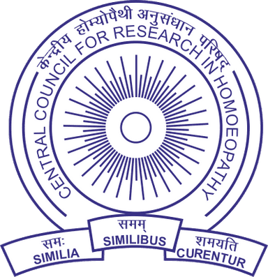 Logo of Central Council for Research in Homoeopathy (CCRH)