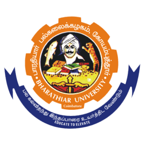 Logo of Bharathiar University, Coimbatore
