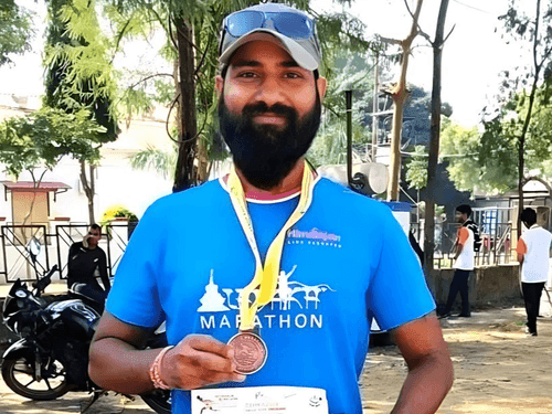 Hitesh Kuniyal of Chamoli created history by successfully completing the world's toughest race