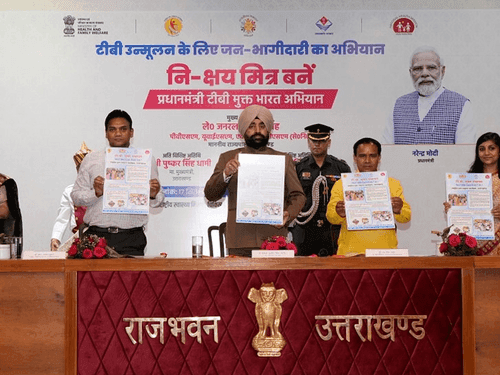 Governor Gurmit Singh launches “TB Free Panchayat Campaign”