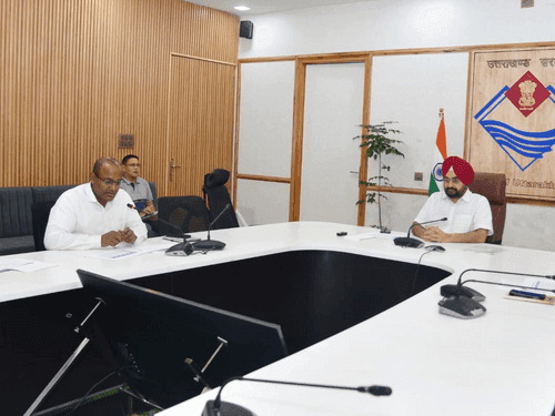 CS took a meeting regarding the expansion and construction of cow shelters for destitute cattle animals