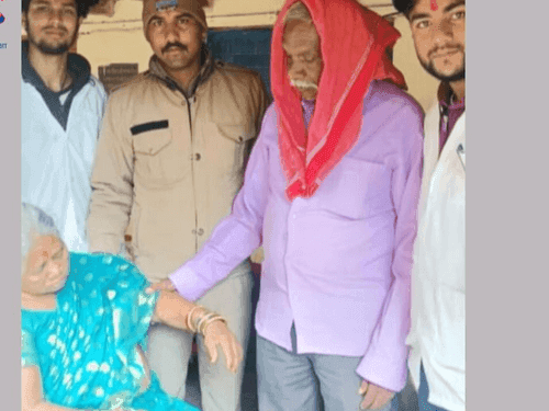 Uttarakhand Police became angel for elderly woman