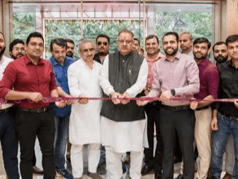The country's largest gold and diamonds company opened its first store here