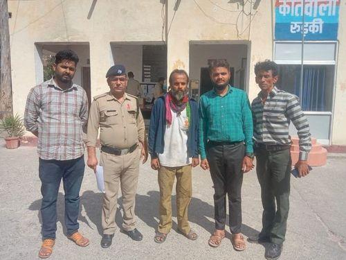 Once again the human face of Roorkee police was seen