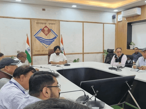 Chief Secretary held review meeting regarding loan targets