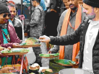 Rahul Gandhi organized Bhandara in Kedarnath Dham, Sant Samaj gave blessings