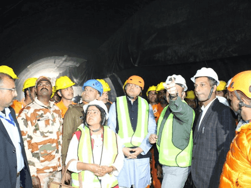 Our first priority is to safely rescue the people trapped in the Silkyara tunnel - CM Dhami