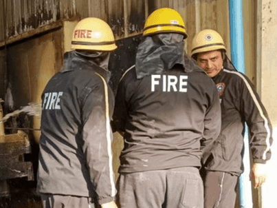 Fire broke out in Hema Industry, fire service brought the fire under control