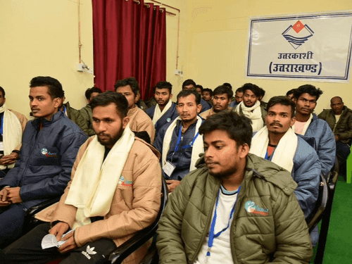 After the workers came out safely, PM Modi talked to the workers
