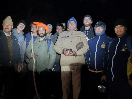 SDRF safely rescues the lost youth