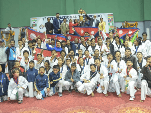 Sports Minister Rekha Arya participated in the 07th International Taekwondo Competition 2023