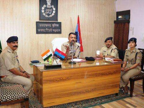 Monthly crime and military conference organized in Police Line Chamba