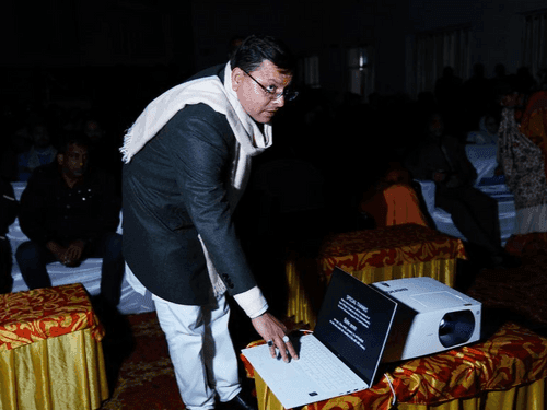 CM Dhami inaugurates Garhwali film Rikhuli