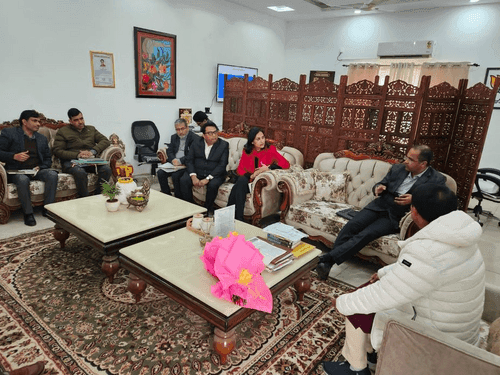 Cabinet Minister Dr. Dhan Singh Rawat held a meeting with the India Head of Chevening