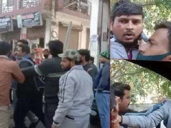 BJP MLA's supporters beat up employee taking off banner