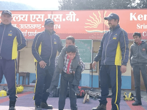 SDRF conducted practices for students in Kendriya Vidyalaya, Srinagar