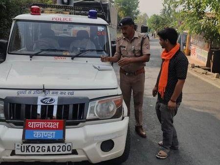Bageshwar Police's action against traffic rules violators continues