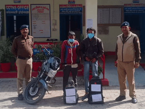 Dehradun Police recovered illegal cannabis and arrested the accused