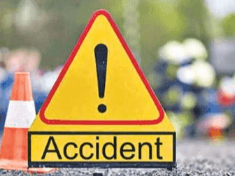 Tractor overturns on road out of control, driver dies