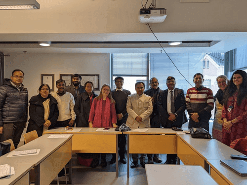 Cabinet Minister Dr. Dhan Singh Rawat visited Helsinki University