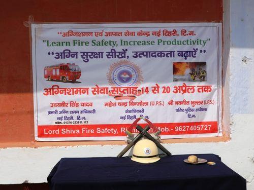 SSP Tehri launched 'Fire Fighting Service Week'