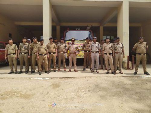 Silence was observed in the memory of the fire personnel who died during various fires.