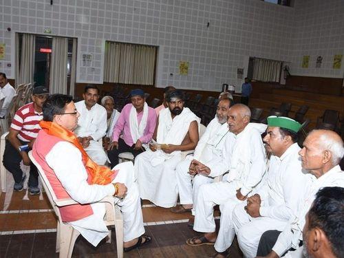 Delegation of Uttarakhand Kisan Union met CM Dhami under the leadership of Shri Padma Singh