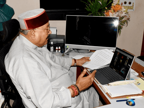 Virtual meeting organized under the chairmanship of Cabinet Minister Satpal Maharaj