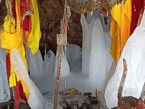 Baba Barfani gives darshan in Malari of Chamoli district