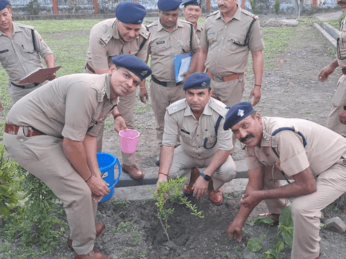 Deputy Director Fire Service inspected Fire Station Haldwani