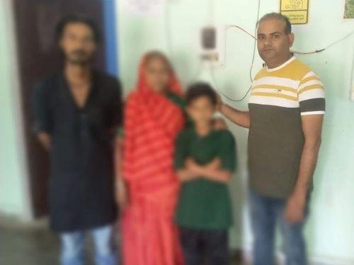 AHTU Haridwar met the minor with family members