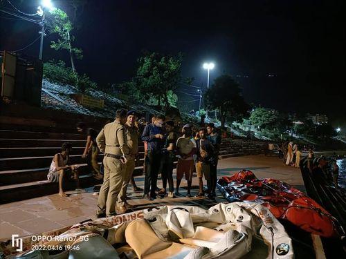 Violation of rafting rules, 02 rafts seized under strict police action