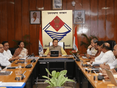 CM Dhami held a review meeting on school education