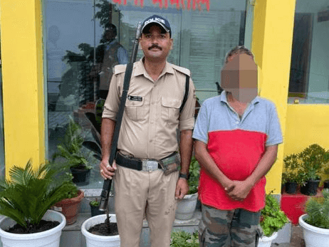 Nainital Police arrested a driver for drunk driving