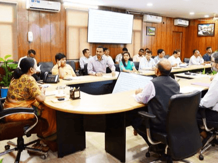 Chief Secretary participated in the meeting of Expenditure Finance Committee