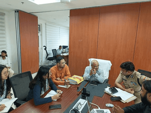 ACEO assessed the situation across the state regarding monsoon