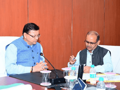 CM Dhami inspected the State Disaster Operations Center