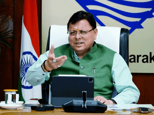 CM Dhami reviewed various departments in the secretariat