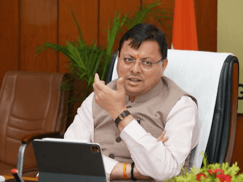 CM Dhami took a review meeting of Panchayati Raj Department