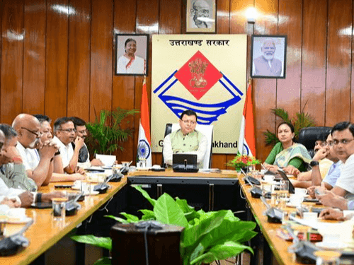 CM Dhami participated in the meeting of the Secretary Committee