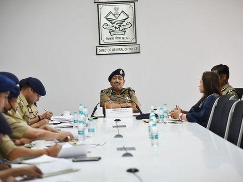 Shri Ashok Kumar IPS, DGP, held a meeting regarding the administration of SDRF