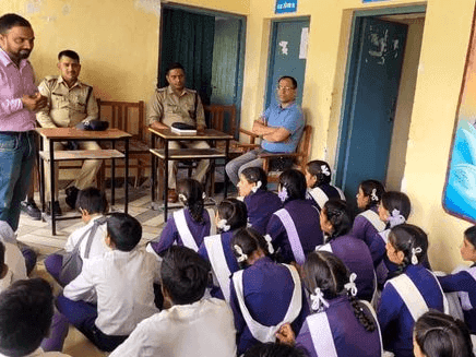 Awareness camp was organized in Government Inter College Junaga