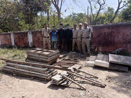Shyampur police disclosed theft in 24 hours