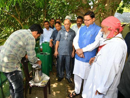 CM Dhami reviews various activities being done by Padma Bhushan Dr. Anil Prakash Joshi through HASCO