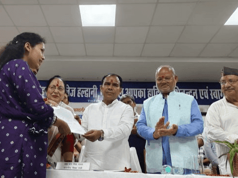 Education Minister Dr. Rawat distributed appointment letters to 48 assistant teachers