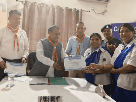 Minister Dr Rawat participated in the special meeting of Scouts and Guides