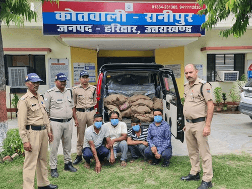 हरिद्वार पुलिस का अपराध पर प्रहार जारी