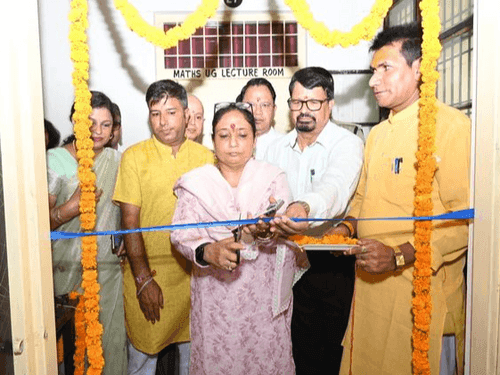 The newly constructed Journalism and Mass Communication Laboratory was inaugurated