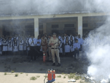 Fire safety awareness campaign conducted by Fire Unit Kapkot